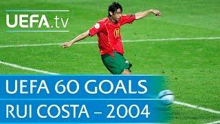 Rui Costa v England, 2004: 60 Great UEFA Goals