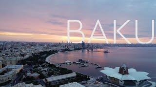 Baku - Azerbaijan - Beautiful Aerial Drone Footage