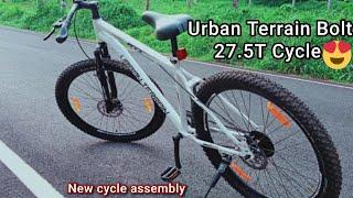 Urban Terrain Bolt UT 5001S27.5 Cycle Assemble & Review Kannada | Best Cycle in Fitness