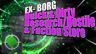 Ex-Borg Faction Quick & Dirty | Understanding Research & Faction store | Crews vs Freebooter Hostile