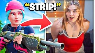 1 KILL = STRIP 1 CLOTHING PIECE!! (fortnite)