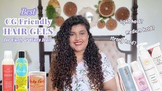 Best CG Friendly Hair Gels for Curly and Wavy Hair in India | Soft to Medium to Hard Hold Gels.