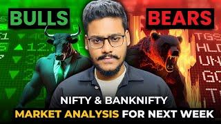 Market Analysis for Next Week 18 Mar ||  Levels for Nifty & Banknifty || How the market will react ?