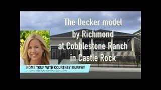 New Homes in Castle Rock Colorado - The Decker Model by Richmond at Cobblestone Ranch