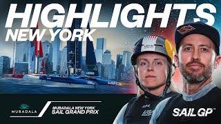 Highlights // Mubadala New York Sail Grand Prix | SailGP