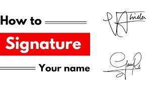  How to signature your name | signature style of my name | A to Z Signature Style