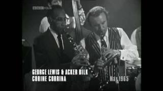 George Lewis and  Acker Bilk -  Corine Corinna -  May 1965