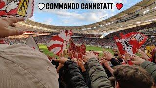 Cannstatter Kurve feiert Sieg | VfB Stuttgart 3:2 Augsburg | Highlights | 4K