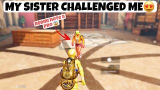 MY SISTER CHALLENGED ME| Gun Game Pars Pubg Mobile