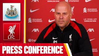 Arne Slot Pre-Match Press Conference | Newcastle v Liverpool ( featuring the Man City 115 joke!)