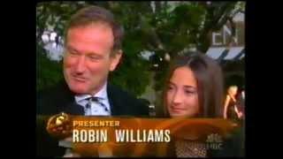 2003 Golden Globes pre show interview with Robin and Zelda Williams