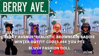 BERRY AVENUE CODES CLOTHES*Realistic Brownskin Baddie Winter Outfit Codes