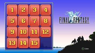 How to access and solve the 15 Puzzle in Final Fantasy I