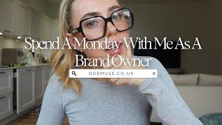 Spend A Monday With Me As A Brand Owner | Daily Vlog
