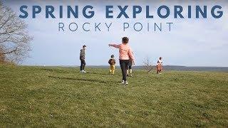 SPRING EXPLORING AT ROCKY POINT, RI