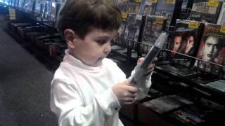 Carter at Movie Trading Company