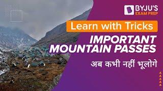 Important Mountain Passes | Geography | Learn With Tricks | For All Defence