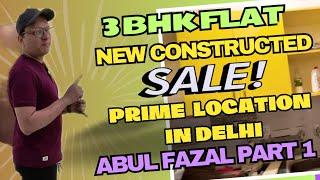 VD-1189)3BHK Flat Sale In Jamia Nagar| Abul Fazal Part 1| Car Parking| Lift  #housingprovider