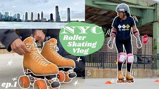 NYC Roller Skating MEETUP! // Skating Vlog 01 // BeingDaphne