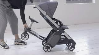 Bugaboo Ant | Travel stroller - How to attach the comfort wheeled board