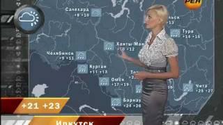 Алёна Дублюк - "Новости 24. Погода" (23.08.11)