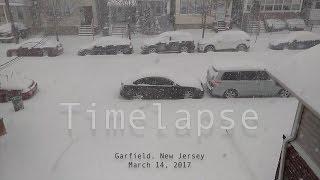 Snow Storm Stella - Pi Day 2017 - Timelapse