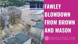 Fawley blowdown from Brown and Mason