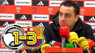 RUEDA PRENSA XAVI: UNIONISTAS 1-3 FC BARCELONA