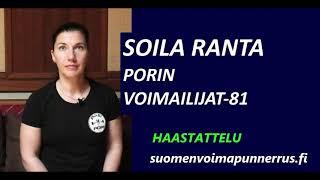 16.9.2023 Soila Ranta  Porin Voimailijat-81 haastattelu