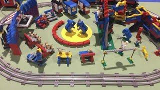 Circus Scene and Train from LEGO 6000 & 7777 Idea Book