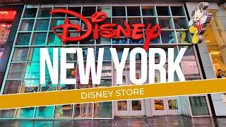 Inside DISNEY Store New York City - Times Square Walking Tour