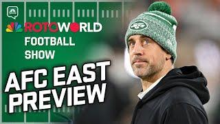 AFC East Preview: Bills WR jumble, Rodgers’ return and more | Rotoworld Football Show (FULL SHOW)