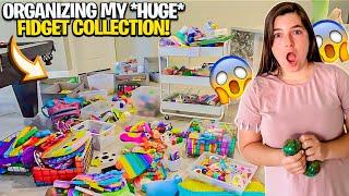 ORGANIZING MY *HUGE* FIDGET COLLECTION! | Mrs. Bench