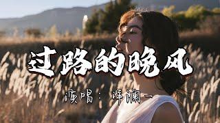 洋澜一 - 过路的晚风『你从来都不曾被真心需要，没人懂你来路不明的烦躁，没人过问由来已久的寂寥。』『动态歌词MV』