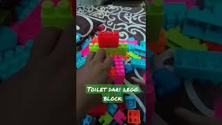 Toilet dari lego blocks #lego #legoindonesia #mainan #mainananak #main