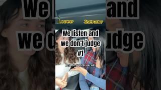 Listen and not judge #1 #listen #notjudge #trend #learner #driving #instructor #teacher #learn