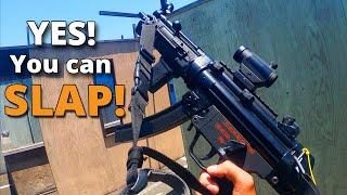 This Airsoft MP5 Gameplay will make you want one.