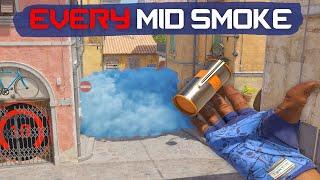 How to SMOKE MID on EVERY MAP in CS2!