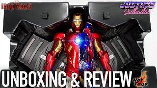 Hot Toys Iron Man Mark 7 Open Armor Avengers Unboxing & Review