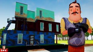 ШОУ ПРИВЕТ СОСЕД!ВАСИЛИЧ СТАЛ ЭТИМ!ИГРА HELLO NEIGHBOR MOD KIT ПРОХОЖДЕНИЕ МОДА THE DOOR DEMO!FUNNY!