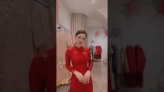 Top 3 mẫu Áo Dài ăn hỏi Hot nhất 2020 (P1)