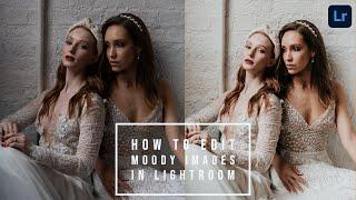 How to edit warm moody images in Lightroom | Lightroom tutorial | Photographer presets