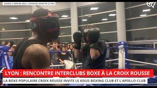 Lyon : rencontre interclubs boxe Croix-Rousse