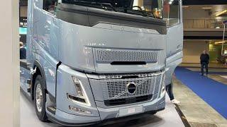 New Volvo 500 I-Save HVO (2024) Tracktor Truck 2024 Walkaround Transpotec Logitec 2024 Fiera Milano