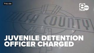 Another juvenile detention officer charged with inappropriate behavior in the facility