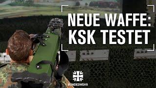 Forschung & Entwicklung | KSK testet neue Waffe: Leichtes Wirkmittel 1800+ | Bundeswehr