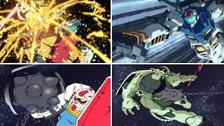 Gundam Hammer (1979 VS GQuuuuuuX Comparison)[Red 赤いガンダム ジークアクス FLCL アムロ セイラ シュウジ ガンキャノン ガンダムハンマー 比較]