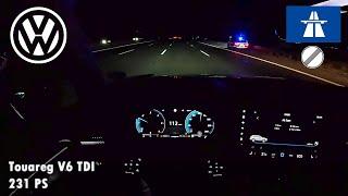 2024 Volkswagen Touareg V6 TDI 231 PS NIGHT POV DRIVE TOPSPEED and ACCELERATION (60 FPS/1440p)