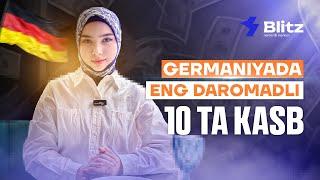 Germaniyada TOP 10 ta kasb 