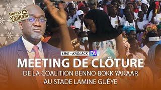 [LIVE- KAOLACK] Meeting de clôture de la coalition Benno Bokk Yakaar au stade Lamine Guèye